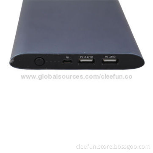 High capacity power bank, dual USB port, 20,000mAh, can charge for iPhone, iPad